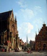 unknow artist European city landscape, street landsacpe, construction, frontstore, building and architecture.049 Germany oil painting reproduction